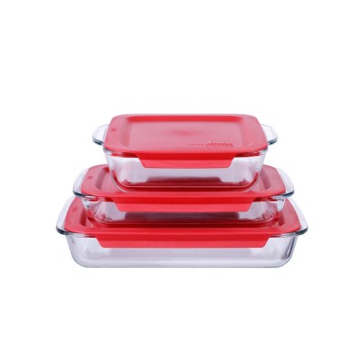 Red Custom Logo Brands Personalized Cookware Bakeware