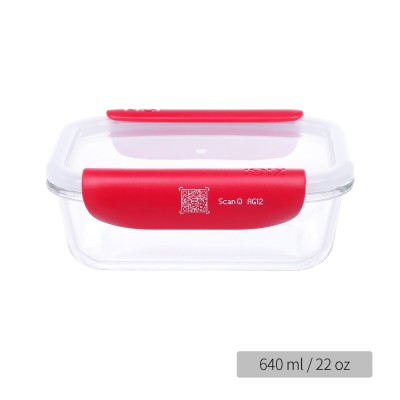 microwave food container high quality borosilicate glass oven safe storage boxes