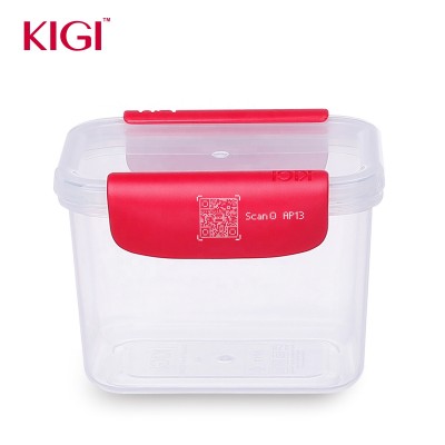 KIGI SmartTrack For Food Storage Small Best Airtight Microwave Plastic Stackable Container