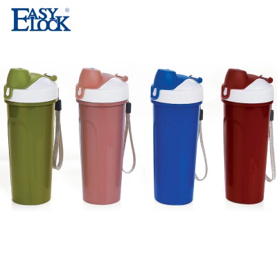 [600ML 20.3OZ 2.4CUP] reusable hot and cold plastic children water bottle