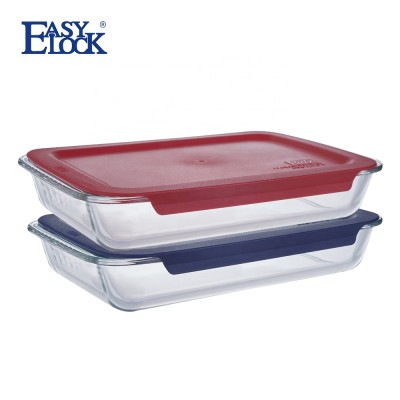 9x13/13x9 Rectangle Large Ovenproof Glass Baking Dish/Pan/Tray for Oven